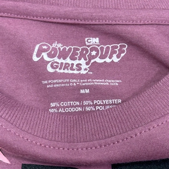 POWERPUFF GIRLS MOJO CARTOON NETWORK OFFICIALLY LICENSED GRAPHIC TEE T-SHIRT Med - Picture 5 of 5